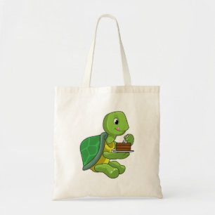 Tote Bag Tortue au gâteau
