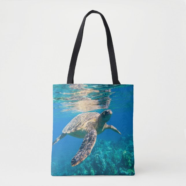 Tote Bag Tortue de mer (Devant)
