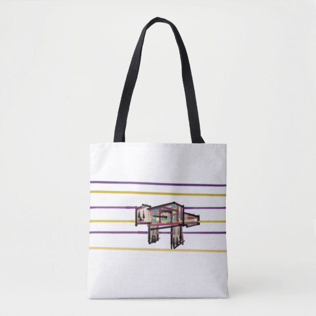 Tote Bag Tortue de mer été  (Devant)