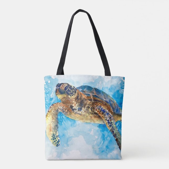 Tote Bag Tortue marine 33 (Dos)