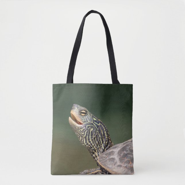 Tote Bag Tortue sur La Chute (Devant)