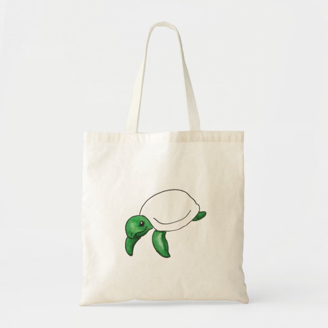 Tote Bag Tortue verte (Devant)
