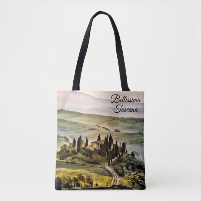 Tote Bag *~* Toscane. Bellissima Toscana Italien (Devant)
