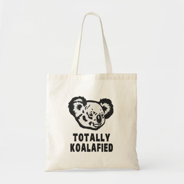 Tote Bag Totalement koala de Koalafied (Devant)
