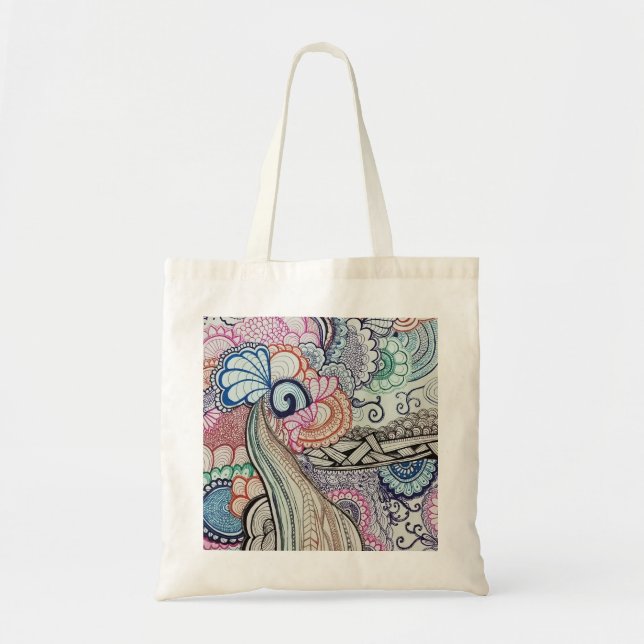 Tote Bag "Tote-ally Réfléchi - La mode rencontre la fonctio (Devant)