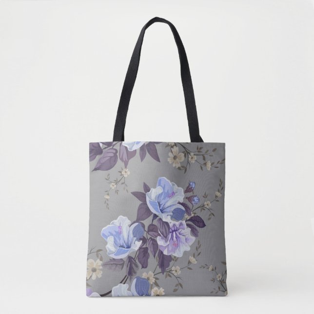 Tote Bag Totel Floral Vintage (Devant)