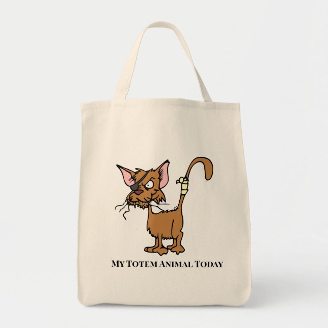 Tote Bag Totem animal (Devant)