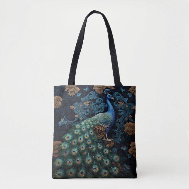 Tote Bag Toter Peacock (Devant)