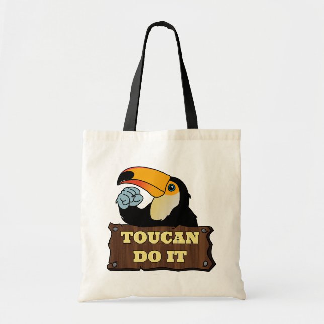 Tote Bag Toucan le fait | (Devant)