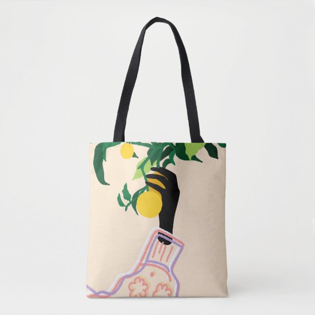 Tote Bag Touche Citrus (Devant)