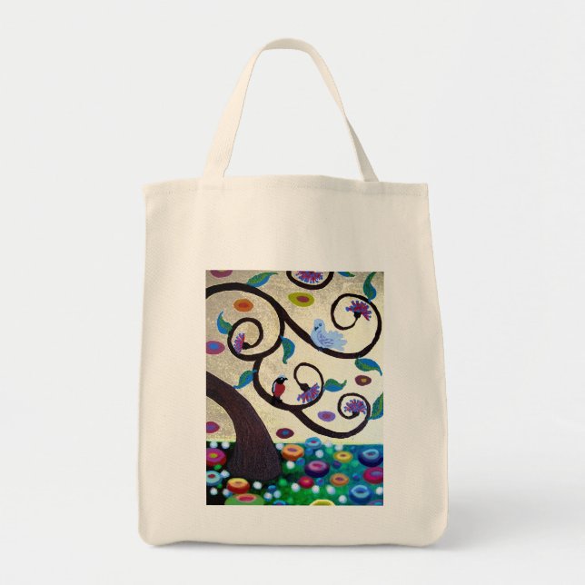 Tote Bag Touche de Klimt (Devant)