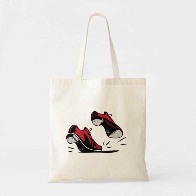 Tote Bag Toucher Chaussures dansantes (Devant)