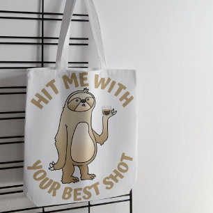 Tote Bag Touchez-Moi Avec Votre Meilleure Capture - Espress