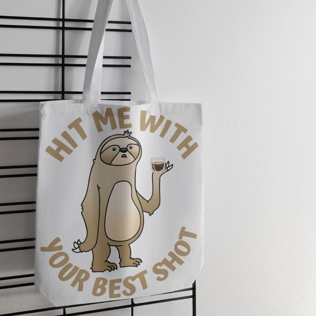 Tote Bag Touchez-Moi Avec Votre Meilleure Capture - Espress (Créateur téléchargé)