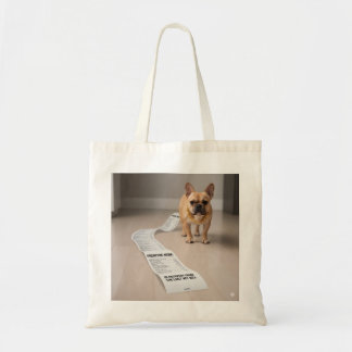 Tote Bag Toujours en convalescence de ma facture vétérinair
