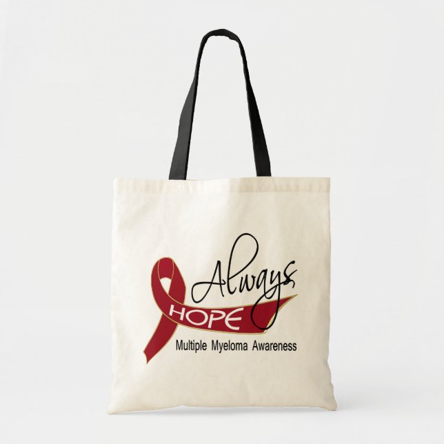 Tote Bag Toujours myélome multiple d'espoir (Devant)