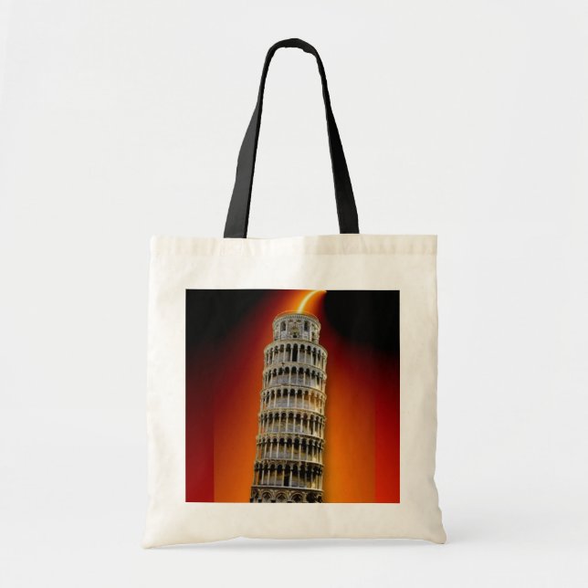 Tote Bag Tour de Pise Énergie (Devant)