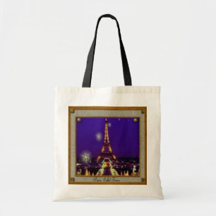 Tote Bag Tour Eiffel encadrée