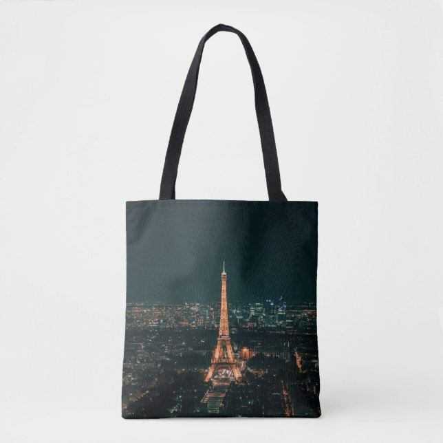 TOTE BAG TOUR EIFFEL LA NUIT (Devant)