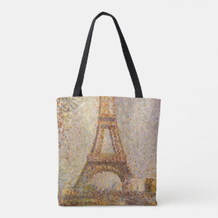 Tote Bag Tour Eiffel par Georges Seurat, Art Vintage