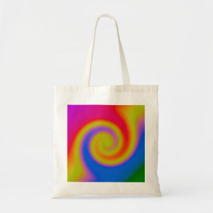 Tote Bag Tourbillon arc-en-ciel