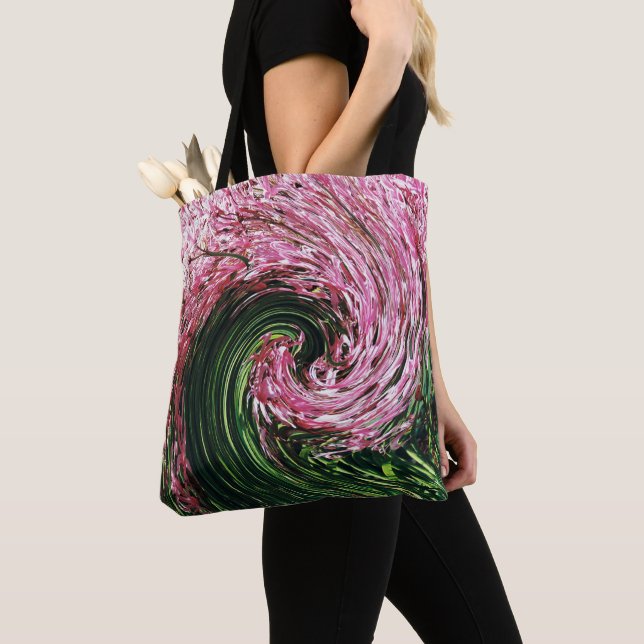 Tote Bag Tourbillon printanier..... (De près)