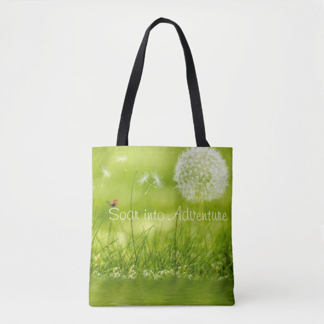 Tote Bag Tourner vers l'aventure (Devant)
