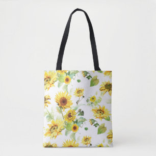 Tote Bag Tournesol aquarelle