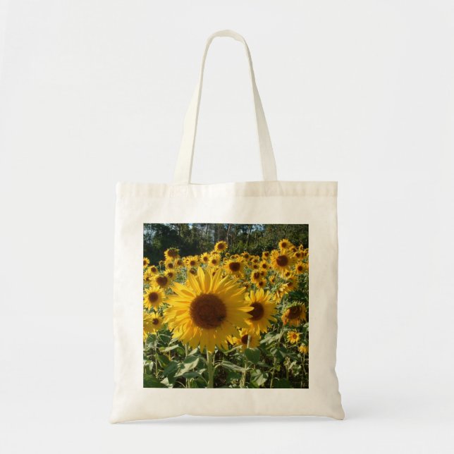 Tote Bag Tournesol fourre-tout (Devant)