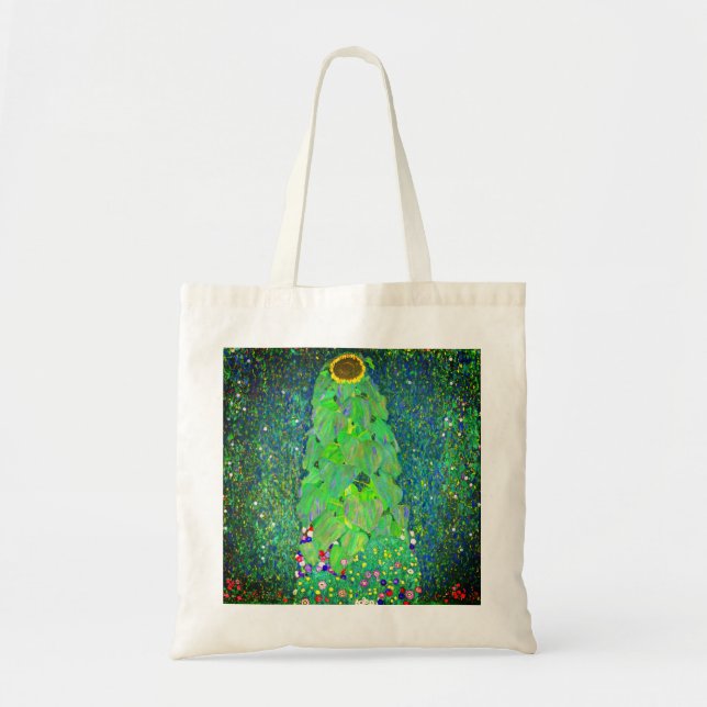Tote Bag Tournesol Gustav Klimt (Devant)
