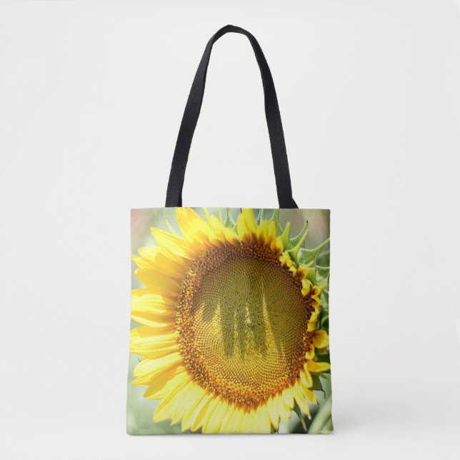 Tote Bag Tournesol jaune (Devant)