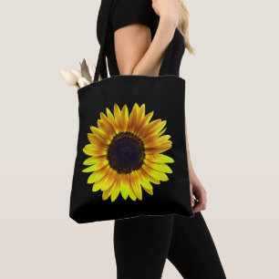 Tote Bag Tournesol jaune vif