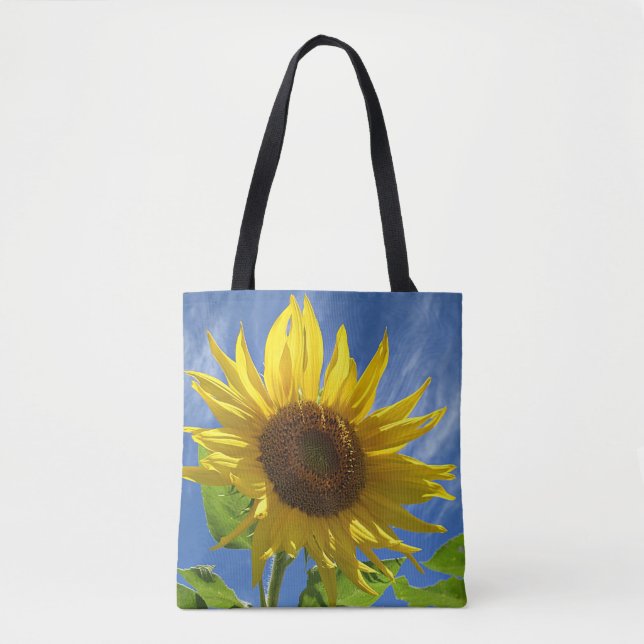 Tote Bag Tournesol joyeux (Devant)