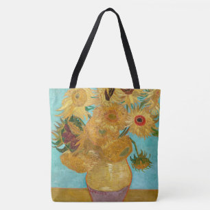 Tote Bag Tournesols, peinture de nature morte post-impressi