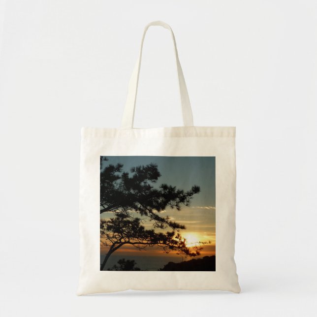Tote Bag Tourrey Pine Sunset I California Paysage (Devant)