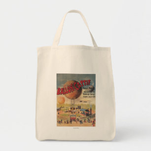 Tote Bag Tours de ballon captif à une affiche d'exposition