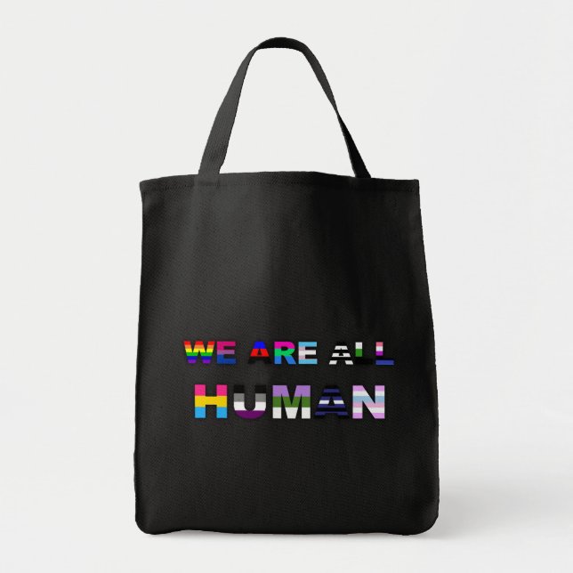 Tote Bag Tous humains (Devant)