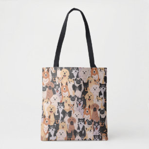 Tote Bag Tous les chiens Fourre-tout