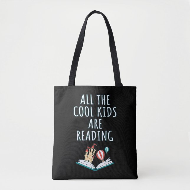 Tote Bag Tous Les Enfants Cool Lisent II (Devant)