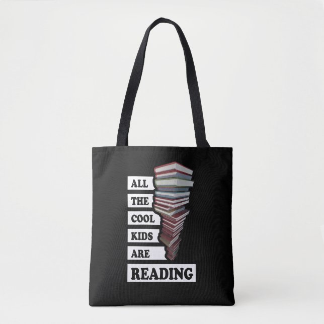 Tote Bag Tous les enfants cool lisent - pour les amateurs d (Devant)