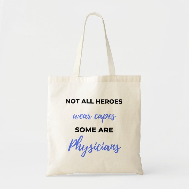 Tote Bag Tous les héros ne portent pas de capuchons Certain (Devant)