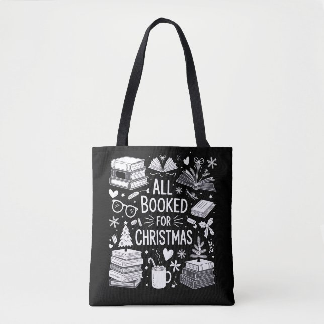 Tote Bag Tous Réservé pour Noël Livre Lover Bookish Gifts (Devant)