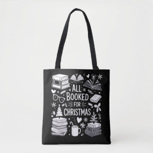 Tote Bag Tous réservés pour Noël Amateur de livres Cadeaux