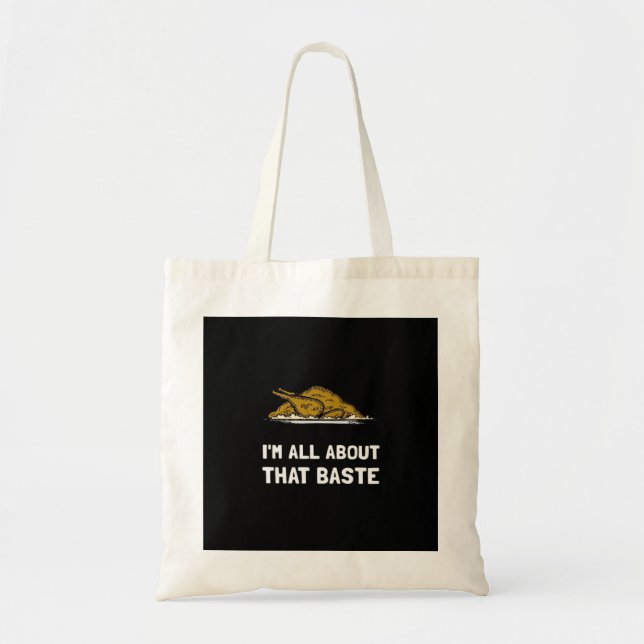 Tote Bag Tout À Propos De Ce Baste Conception Drôle Pour Th (Devant)