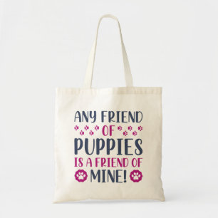 Tote Bag Tout Ami De Chiots