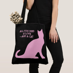 Tote Bag Tout ce dont vous avez besoin est l'amour et le ch