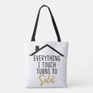 Tote Bag Tout Ce Que Je Touche Se Transforme En Vente Fourr