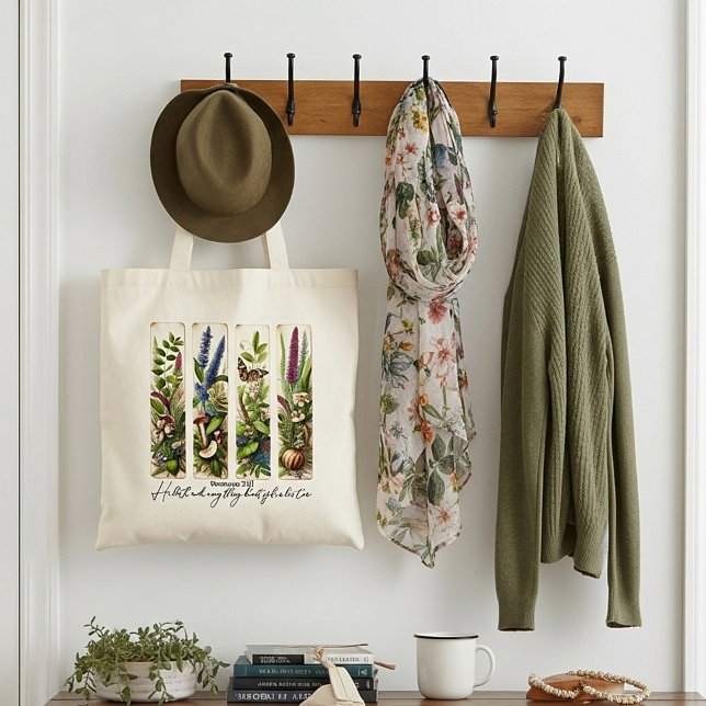 Tote Bag Tout ce qui est beau dans son temps botanique (Créateur téléchargé)
