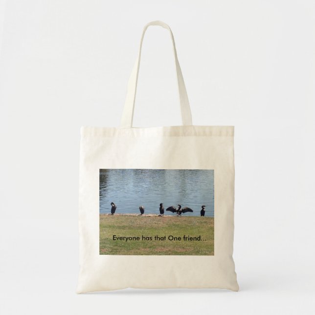 Tote Bag Tout le monde a un ami (Devant)