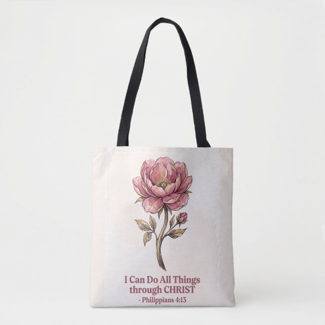 Tote Bag Tout par Christ (Devant)